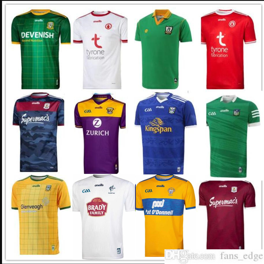 2021 GAA KILDARE CLARE CAVAN Rugby Jerseys Limerick WEXFORD KERRY TYRONE MAYO CORK MEATH GALWAY Dublin Ath Cliath GAILLIMH TIPPERARY, Black;gray
2021 GAA KILDARE CLARE CAVAN Rugby Jerseys Limerick WEXFORD KERRY TYRONE MAYO CORK MEATH GALWAY Dublin Ath Cliath GAILLIMH TIPPERARY, Black;gray
