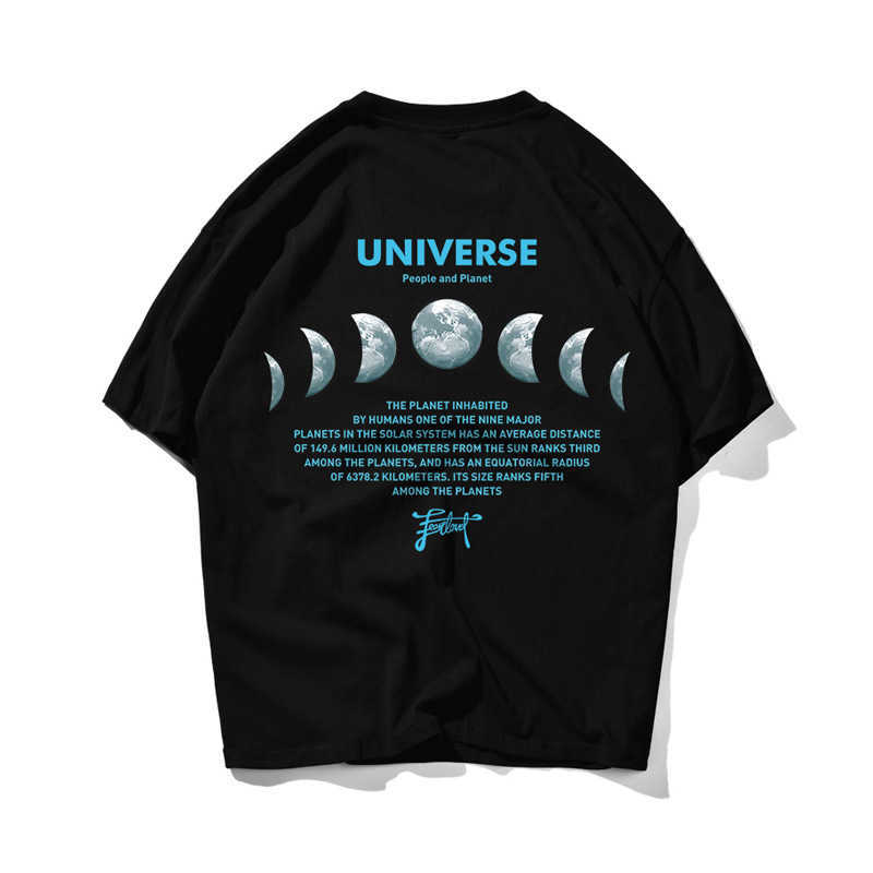 Universe & Planet Hip Hop Oversize T Shirt Men Streetwear Harajuku Tshirt Short Sleeve Cotton Loose HipHop T-Shirt Black 210603
Universe & Planet Hip Hop Oversize T Shirt Men Streetwear Harajuku Tshirt Short Sleeve Cotton Loose HipHop T-Shirt Black 210603