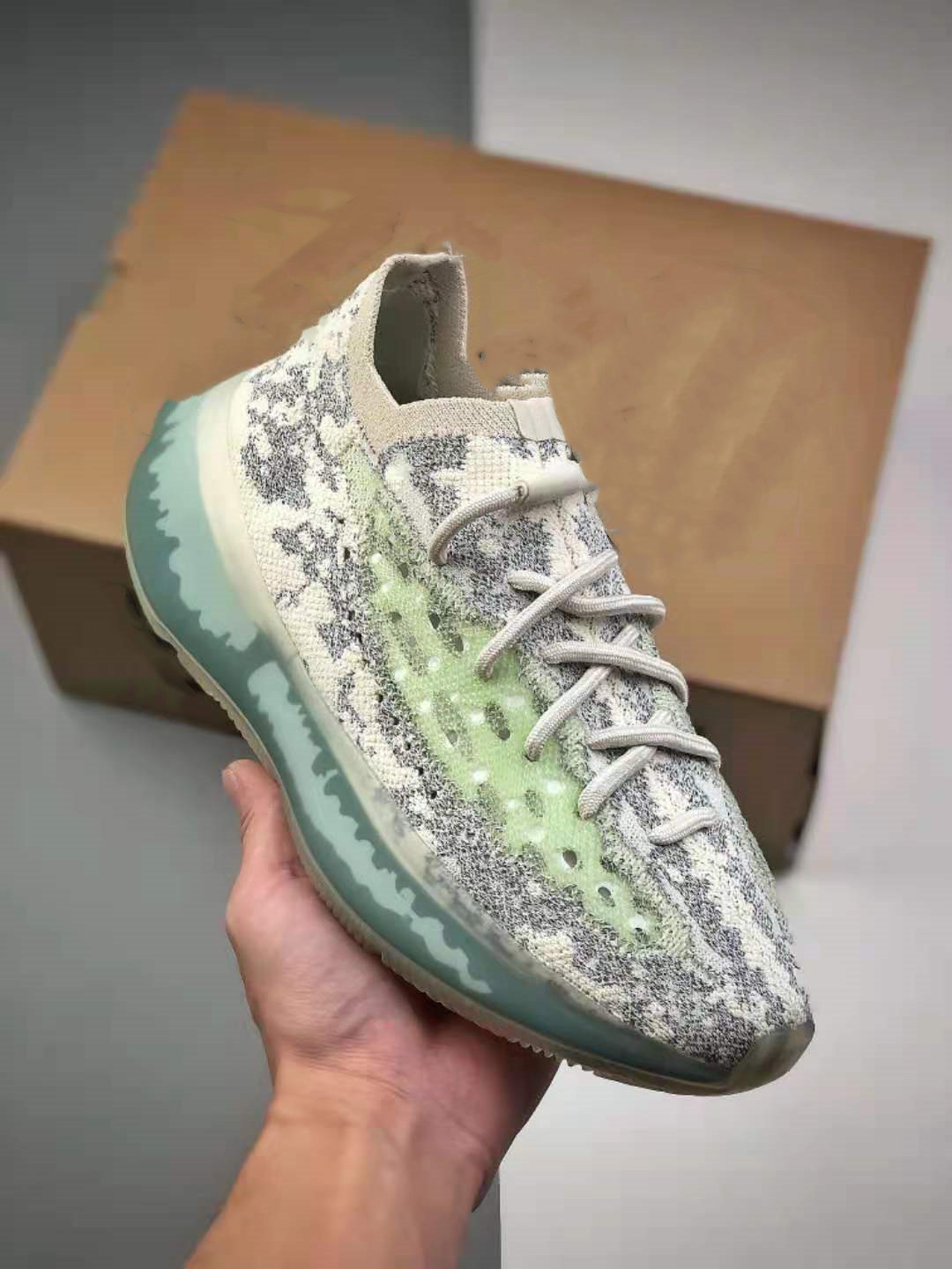 Top Quality Kanye Running Shoes 380 Sneakers Pepper Blue Oat Alien Mist 3M Reflective Azure Clay Lmnt Triple Black Mens Womens outdoors Shoe
Top Quality Kanye Running Shoes 380 Sneakers Pepper Blue Oat Alien Mist 3M Reflective Azure Clay Lmnt Triple Black Mens Womens outdoors Shoe