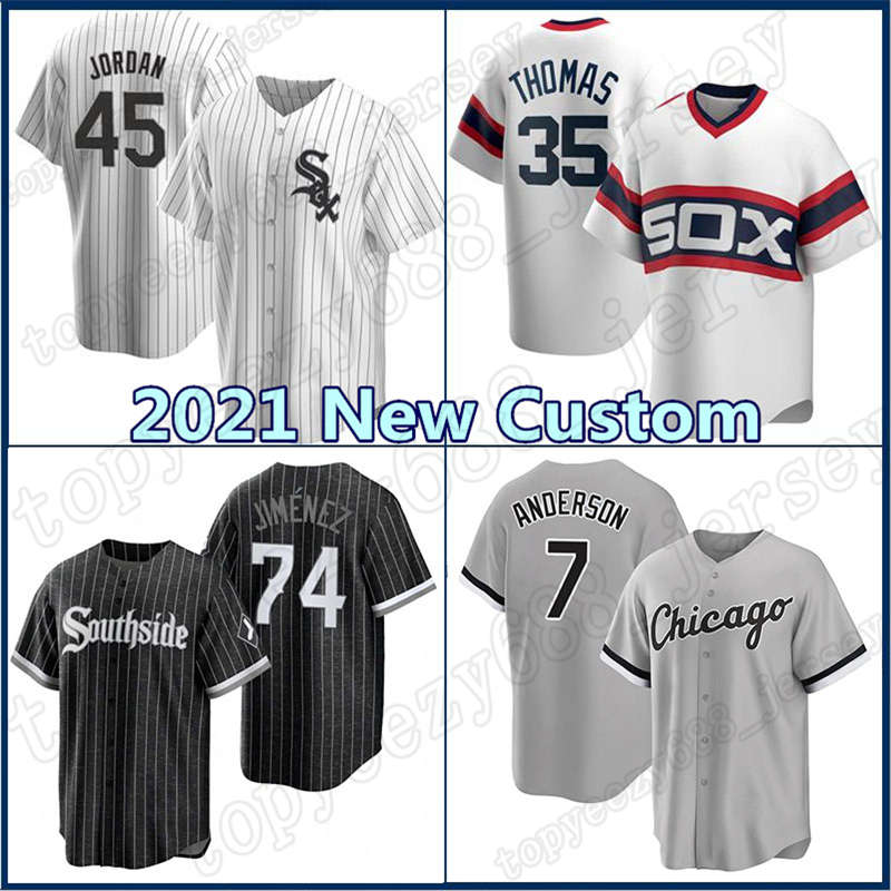 74 Eloy Jimenez Baseball Custom 8 Bo Jackson Liam Hendriks White Jersey Yoan Moncada Frank Thomas Sox Jose Abreu Eaton Lucas Giolito, Blue;black
74 Eloy Jimenez Baseball Custom 8 Bo Jackson Liam Hendriks White Jersey Yoan Moncada Frank Thomas Sox Jose Abreu Eaton Lucas Giolito, Blue;black