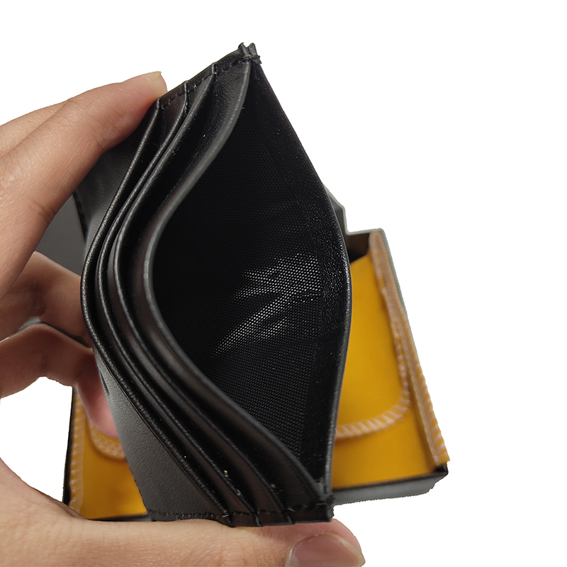 Mens card holders mini wallet bags ultra-thin cash clip soft leather high-quality German craftsmanship purse with box set, A2
Mens card holders mini wallet bags ultra-thin cash clip soft leather high-quality German craftsmanship purse with box set, A2