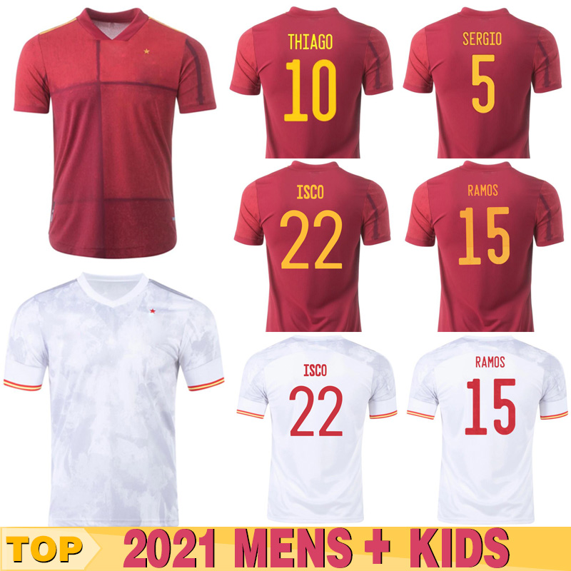 2021 Spain home Away Soccer Jersey ASENSIO MORATA ISCO INIESTA PACO ALCACER Football Adult man + kids kit shirts, Black;yellow
2021 Spain home Away Soccer Jersey ASENSIO MORATA ISCO INIESTA PACO ALCACER Football Adult man + kids kit shirts, Black;yellow