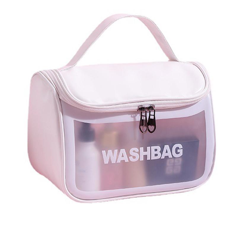 Cosmetic Bags & Cases Women Travel Storage Bag Toiletry Organize Waterproof PVC Portable Transparent Make Up Female Zipper Wash, Style2 white
Cosmetic Bags & Cases Women Travel Storage Bag Toiletry Organize Waterproof PVC Portable Transparent Make Up Female Zipper Wash, Style2 white