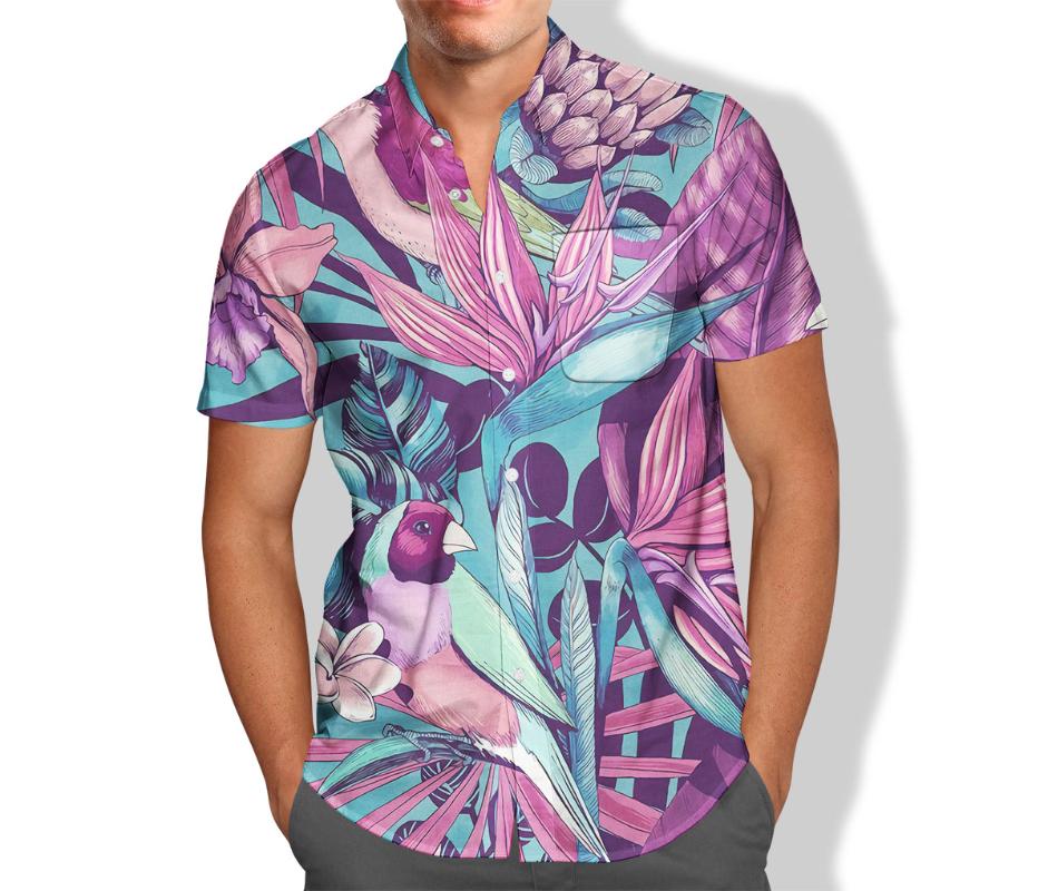 Men's Casual Shirts Chest Pocket Design Man Loose Hawaiian Flower And Grass Pattern Refined Green Blue Plus Size Shirt Gift Custom DIY, White;black
Men's Casual Shirts Chest Pocket Design Man Loose Hawaiian Flower And Grass Pattern Refined Green Blue Plus Size Shirt Gift Custom DIY, White;black