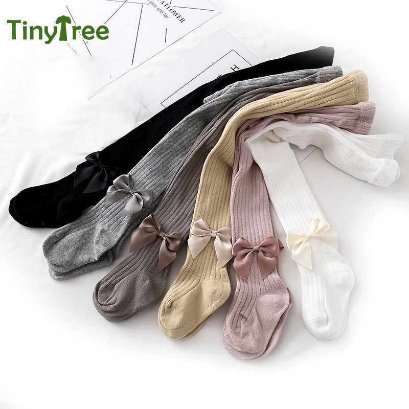 Spanish Baby Socks Childrens Tights for Girls Toddler Stockings with Bow Children Pantyhose Kids Infant Birthday Ballet 210615