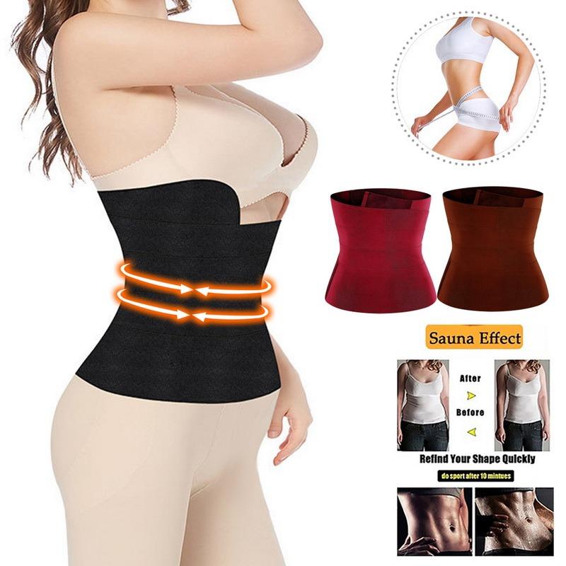 Waist Support Snatch Me Up Bandage Wrap Trainer Shaperwear Belt Women Slimming Tummy Corset Top Stretch Bands Cincher Body Shaper