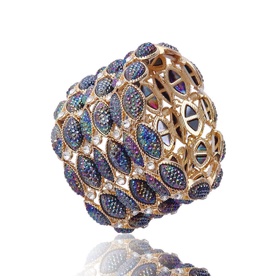 Bohemia Style Vintage Crystal Alloy Bracelets & Bangles Trendy Jewelry Horse Eye Pattern Wide Elastic Bracelets for Women Girls Q0717
Bohemia Style Vintage Crystal Alloy Bracelets & Bangles Trendy Jewelry Horse Eye Pattern Wide Elastic Bracelets for Women Girls Q0717