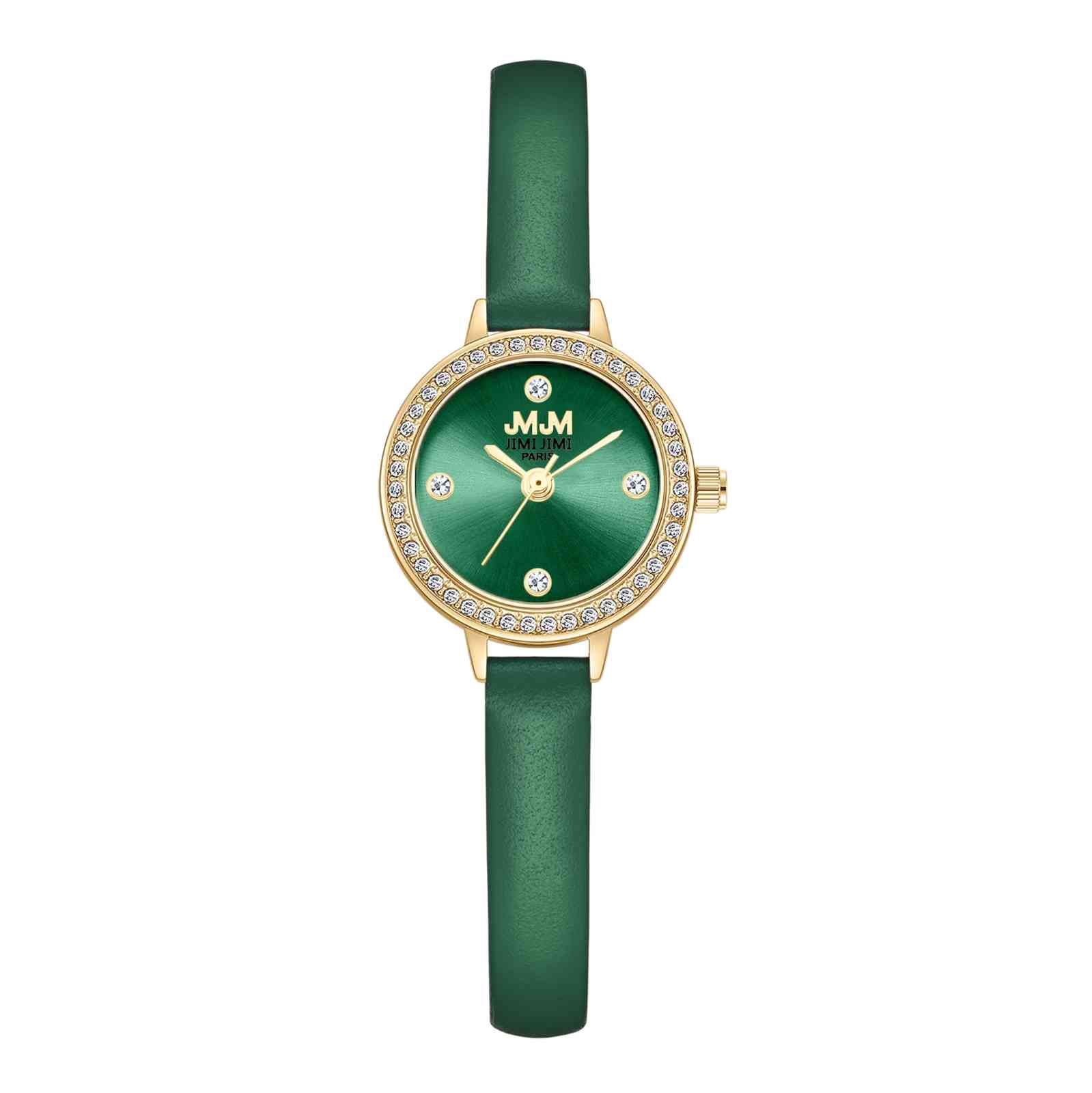 Leather Fashion Crystal Wristwatch Women Waterproof Diamond Iced Out Causal Luxury Brand In Quartz Wrist Watches, Jm-80001ga
Leather Fashion Crystal Wristwatch Women Waterproof Diamond Iced Out Causal Luxury Brand In Quartz Wrist Watches, Jm-80001ga