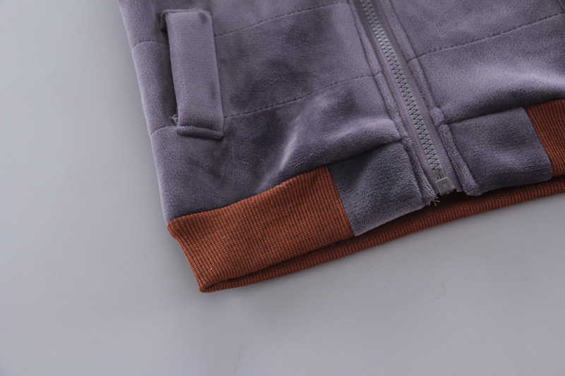 Winter Warm Children Clothing Sets Cartoon Bear Baby Boy Clothes For born Toddler Clothes For Girls Sport Tracksuit Set Girl 211021