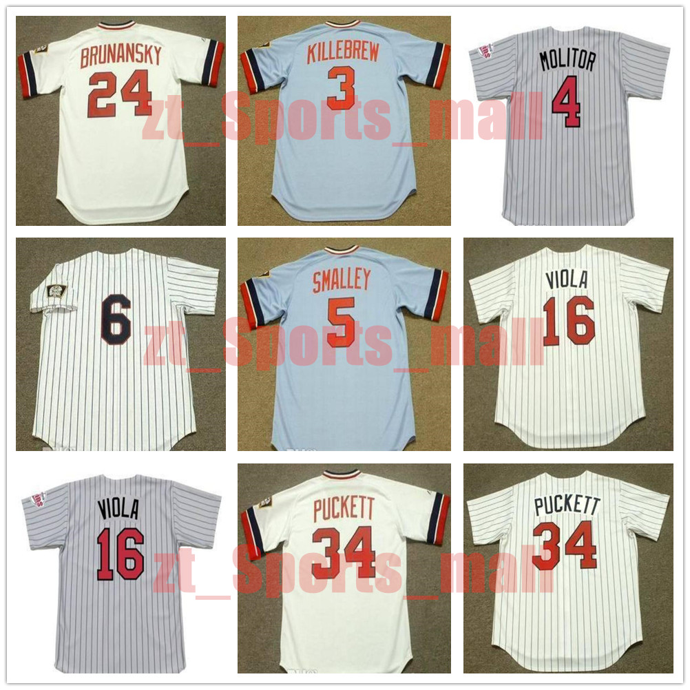 Retro Baseball jerseys Minnesota 34 KIRBY PUCKETT 1984 3 HARMON KILLEBREW 5 ROY SMALLEY 6 TONY OLIVA 16 FRANK VIOLA 24 TOM BRUNANSKY Vintage Baseball Jersey, 24 tom brunansky 1991
Retro Baseball jerseys Minnesota 34 KIRBY PUCKETT 1984 3 HARMON KILLEBREW 5 ROY SMALLEY 6 TONY OLIVA 16 FRANK VIOLA 24 TOM BRUNANSKY Vintage Baseball Jersey, 24 tom brunansky 1991