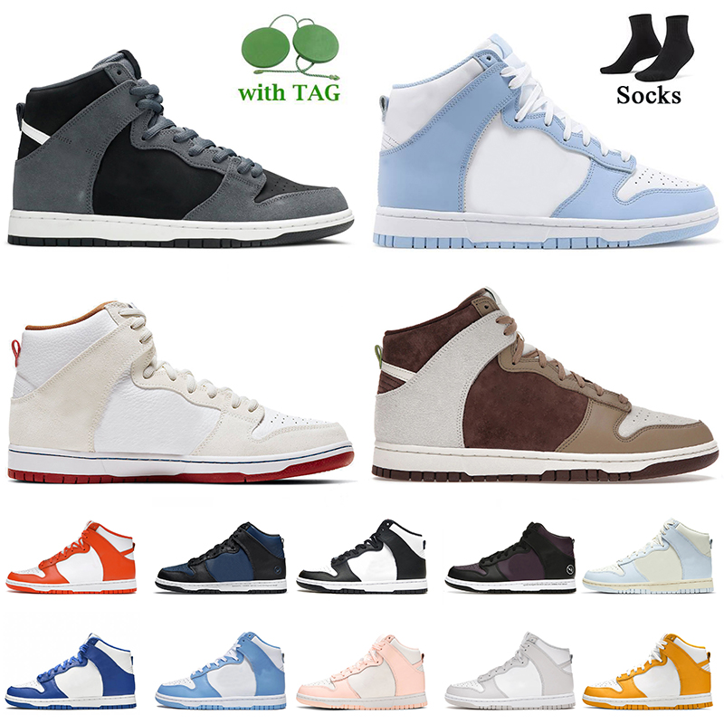 Men Brand SB High Basketball Shoes Women Mens Trainers Dark Grey Aluminum Team Crimson Light Chocolate Black White University Blue Fragment
Men Brand SB High Basketball Shoes Women Mens Trainers Dark Grey Aluminum Team Crimson Light Chocolate Black White University Blue Fragment