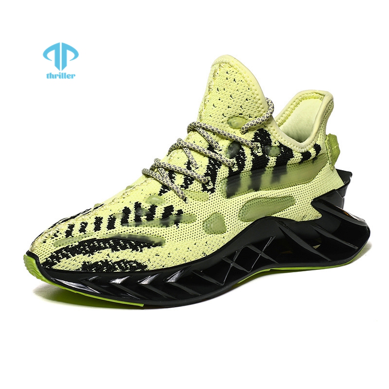 THRILLER Men Spring blade Running Shoes High-top air cushion hollow mesh and breathable increase Traveling Sneakers, Black
THRILLER Men Spring blade Running Shoes High-top air cushion hollow mesh and breathable increase Traveling Sneakers, Black