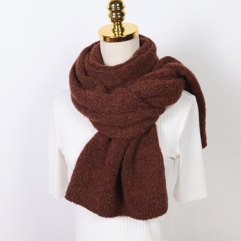 Scarves Fashion Autumn And Winter Knitted Women's Cashmere Warm Shawl Scarf Street Retro Versatile Pure Color Classic
Scarves Fashion Autumn And Winter Knitted Women's Cashmere Warm Shawl Scarf Street Retro Versatile Pure Color Classic