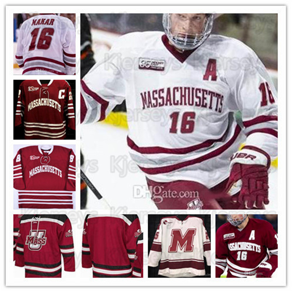 Custom UMass Minutemen John Leonard Jersey 16 Cale Maka9 Reed Lebster 13 Philip Lagunov 17 Jeremy Davidson 14 Anthony Del Gaizo Jake Gaudet, Black
Custom UMass Minutemen John Leonard Jersey 16 Cale Maka9 Reed Lebster 13 Philip Lagunov 17 Jeremy Davidson 14 Anthony Del Gaizo Jake Gaudet, Black