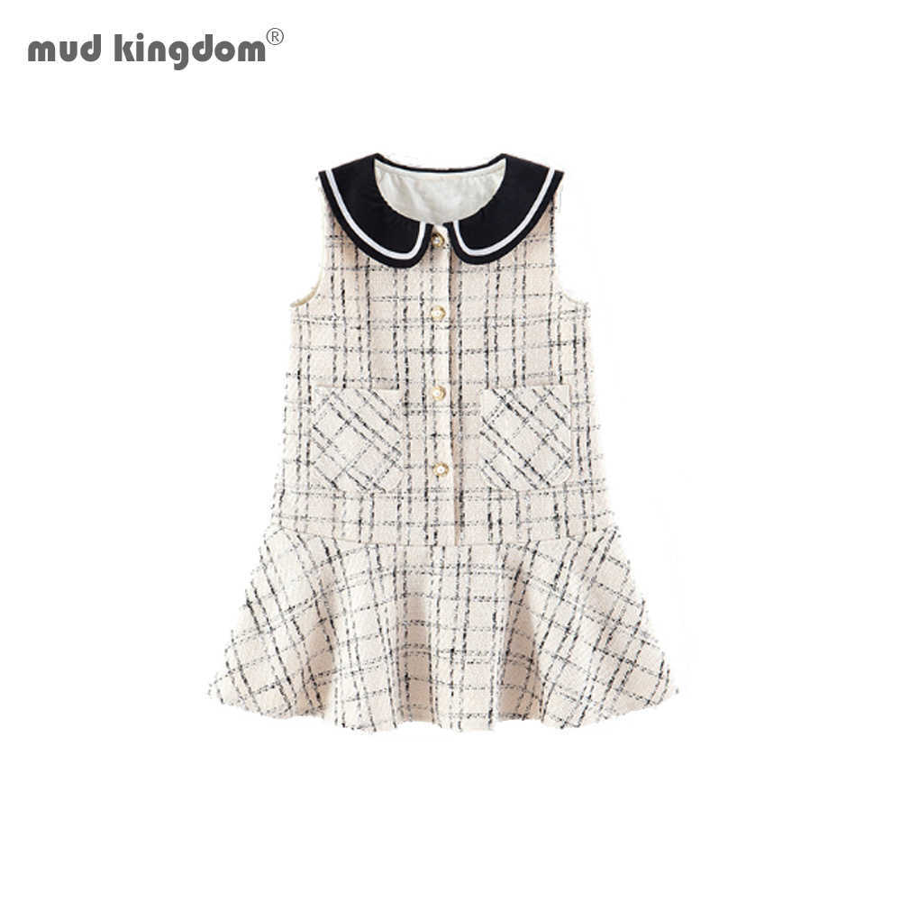 Mudkingdom Autumn Vintage Tweed Baby Girl Vest Dress for Kids Sleeveless Princess 210615, Beige
Mudkingdom Autumn Vintage Tweed Baby Girl Vest Dress for Kids Sleeveless Princess 210615, Beige