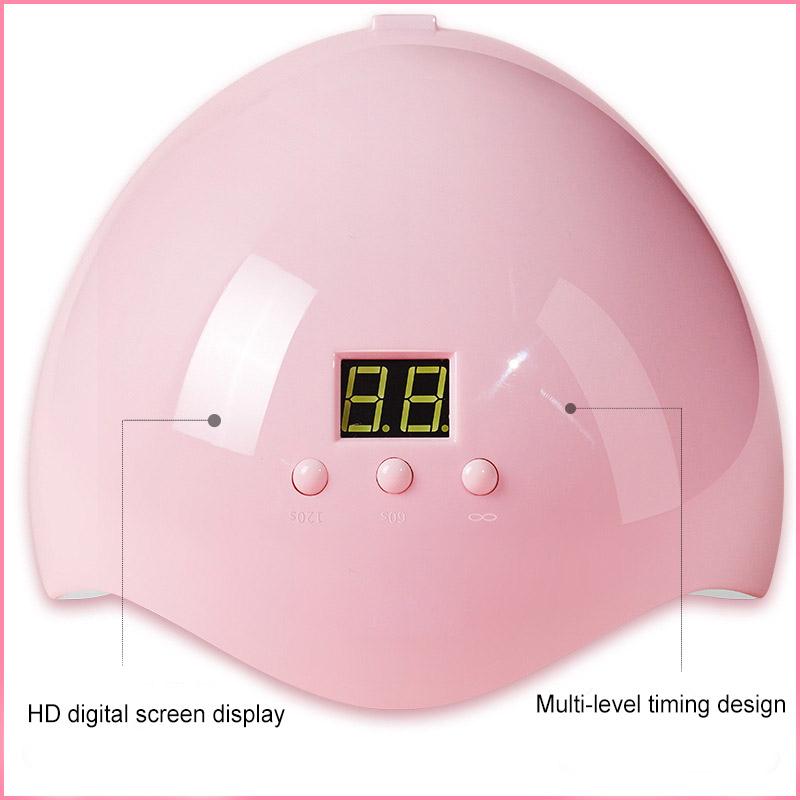 Nail Dryers Gel UV Light LED Lamp Polish Dryer 3 Mode Timer Setting For Nails Art CIN6 899