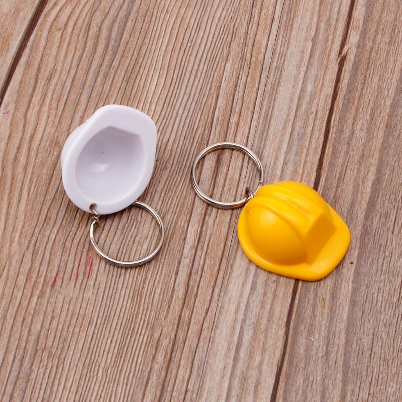Keychains 83XC Plastic Helmet Hard Hat Keychain Event Holiday Creative Practical-Yellow/White, Silver
Keychains 83XC Plastic Helmet Hard Hat Keychain Event Holiday Creative Practical-Yellow/White, Silver
