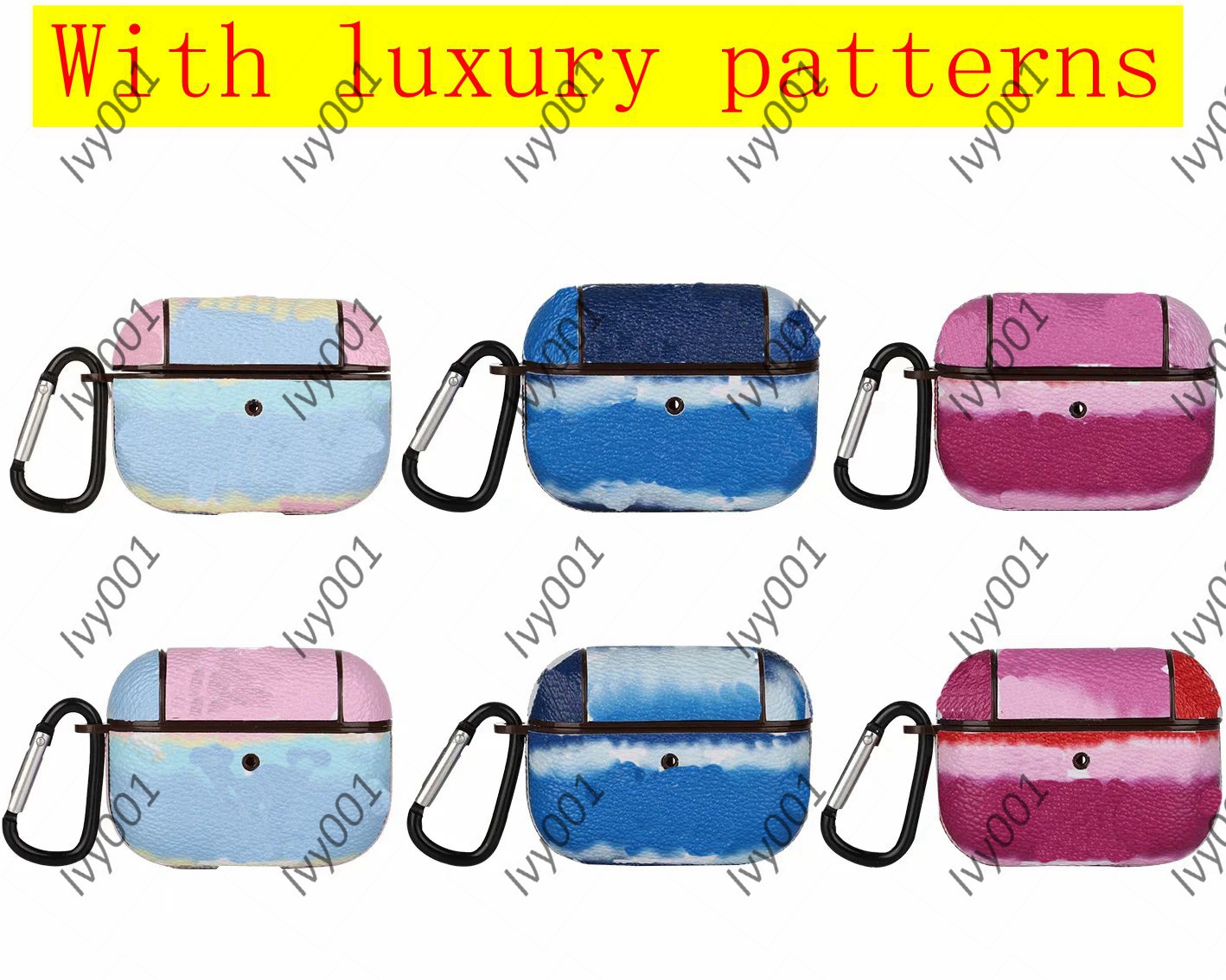 Fashion Designer AirPods Cases for Earphone pro 1 2 High Quality Case Luxury Letters Printed Protection Package Hook Headset bags A121
Fashion Designer AirPods Cases for Earphone pro 1 2 High Quality Case Luxury Letters Printed Protection Package Hook Headset bags A121