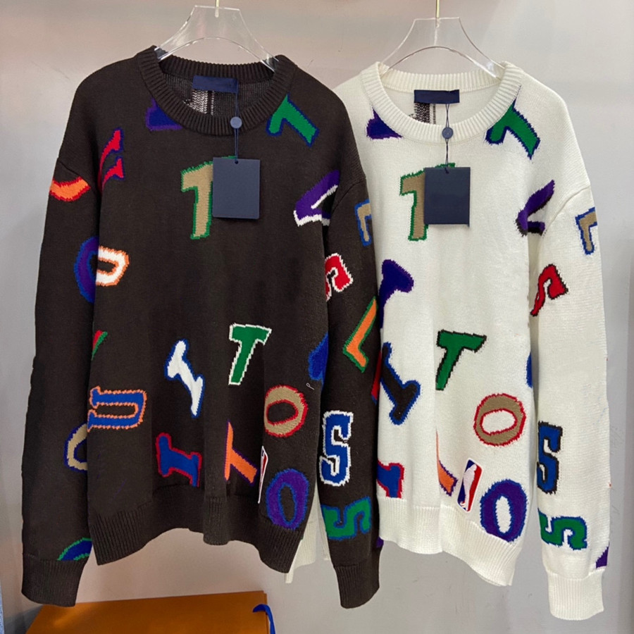 21 sweater Men and women In the winter graffiti embroidery letter knit clothing Long sleeve qualified color mark Round collar fashion loose random Lazy feeling coat, Customize
21 sweater Men and women In the winter graffiti embroidery letter knit clothing Long sleeve qualified color mark Round collar fashion loose random Lazy feeling coat, Customize