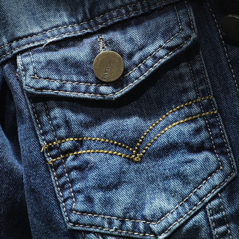 Style Fashion Men's Spring Slim Fit Casual Denim Jacket/Male Loose Cowboy Coat S-5XL Jackets