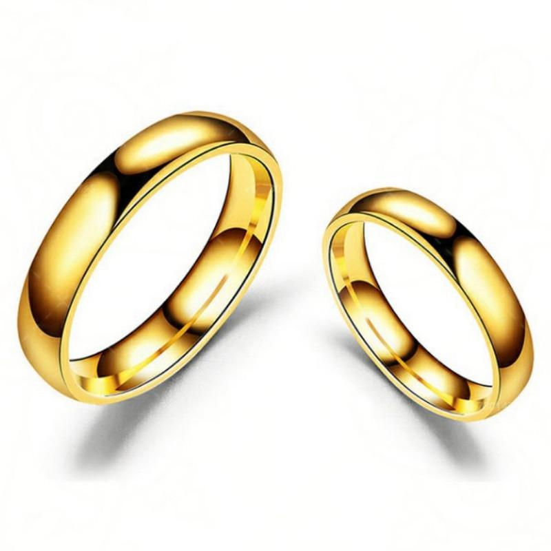 Wedding Rings 4mm 6mm Stainless Steel Couple For Women Man Gold Silver Color Ring Lovers Retro Jewelry Gift WC006, Slivery;golden
Wedding Rings 4mm 6mm Stainless Steel Couple For Women Man Gold Silver Color Ring Lovers Retro Jewelry Gift WC006, Slivery;golden