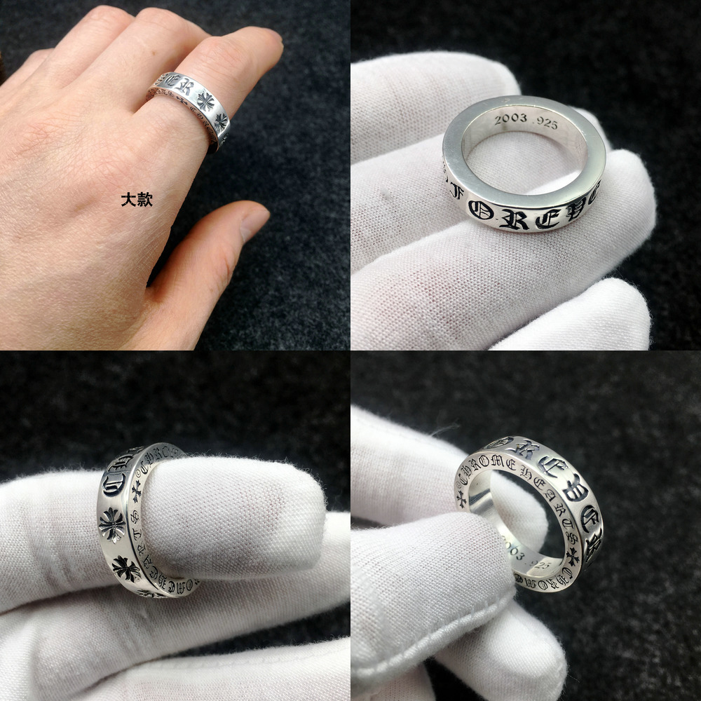 Luxury Chrome/Hearts Couple Rings 925 pure silver ch crosin personalized cross eternal ring for lovers Chaoren J0AP
Luxury Chrome/Hearts Couple Rings 925 pure silver ch crosin personalized cross eternal ring for lovers Chaoren J0AP