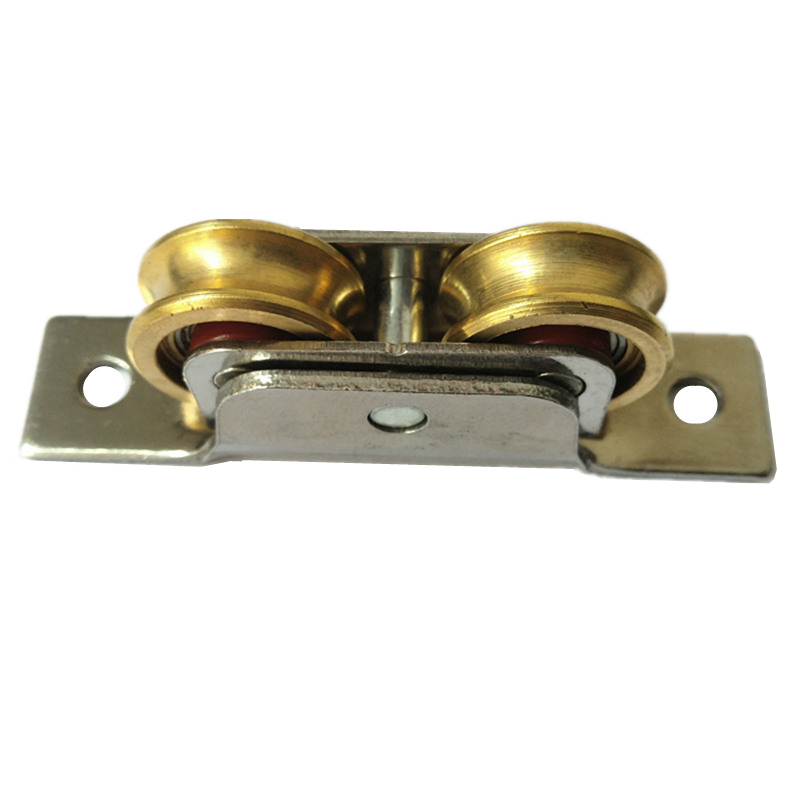 Furniture Caster Plastic Steel Sliding Door Pulley Cabinet Wardrobe Wheel Window Roller Household Hardware Part