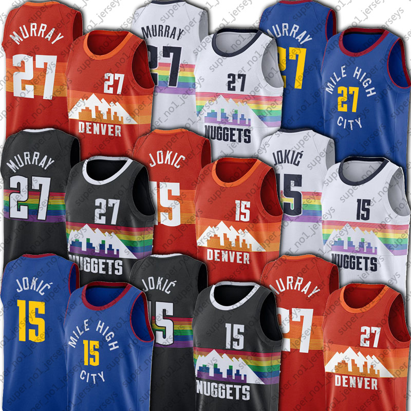 Denver''Nuggets''Jersey Nikola 15 basketball Jokic jersey Jamal 27 Murray jerseys, Black;red
Denver''Nuggets''Jersey Nikola 15 basketball Jokic jersey Jamal 27 Murray jerseys, Black;red