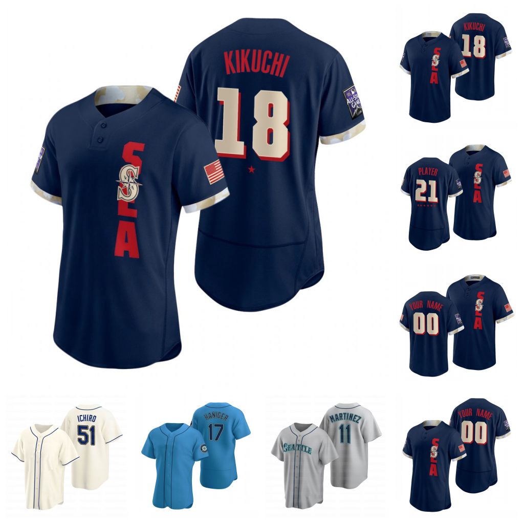 24 Ken Griffey Jr. 2021 All-Star Game Baseball Jersey Mitch Haniger Ichiro Edgar Martinez Mallex Smith Dee Gordon Marco Gonzales, White youth s-xl
24 Ken Griffey Jr. 2021 All-Star Game Baseball Jersey Mitch Haniger Ichiro Edgar Martinez Mallex Smith Dee Gordon Marco Gonzales, White youth s-xl