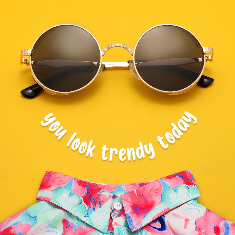 Sunglasses Steampunk Vintage Round Women Men Polarized Lens UV Fishing Multicolor Eyewear Creativity Birthday Gift Wholesale
Sunglasses Steampunk Vintage Round Women Men Polarized Lens UV Fishing Multicolor Eyewear Creativity Birthday Gift Wholesale