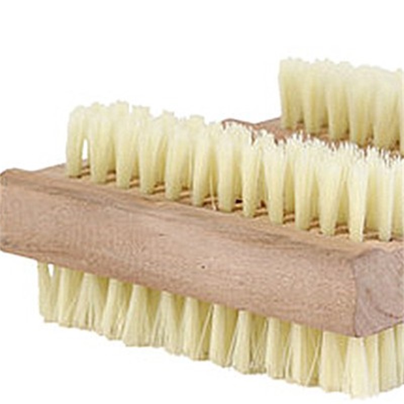 Wooden Massage Brush Two Sided Hand Nails Cleaning Product Compact Delicate Convenient Brushes High Quality Free shipping