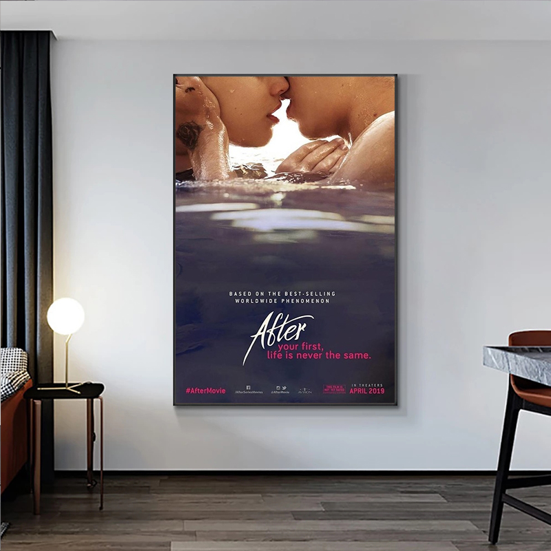 Home Decor Painting HD Nordic Modern After Lovers Hot Movie Poster Art Printed Canvas Living Room Modular Wall Pictures No Frame