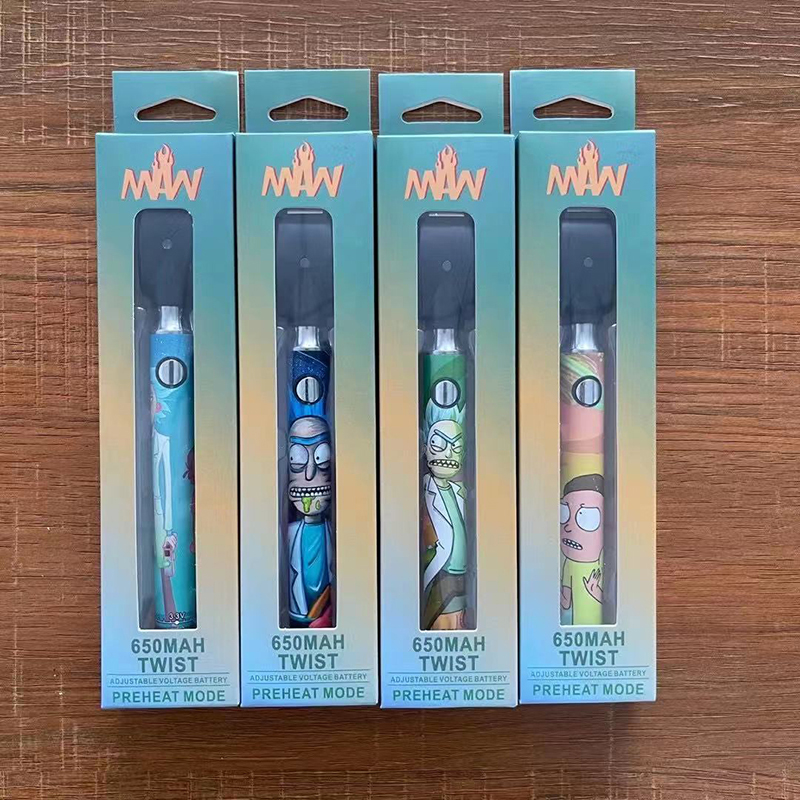 MAW Vape Battery Bottom Twist Slim Vapes Pen 350mAh 650mAh 900mAh 1100mAh 510 Thread Adjustable Batteries with USB Charger Box Packaging 
MAW Vape Battery Bottom Twist Slim Vapes Pen 350mAh 650mAh 900mAh 1100mAh 510 Thread Adjustable Batteries with USB Charger Box Packaging