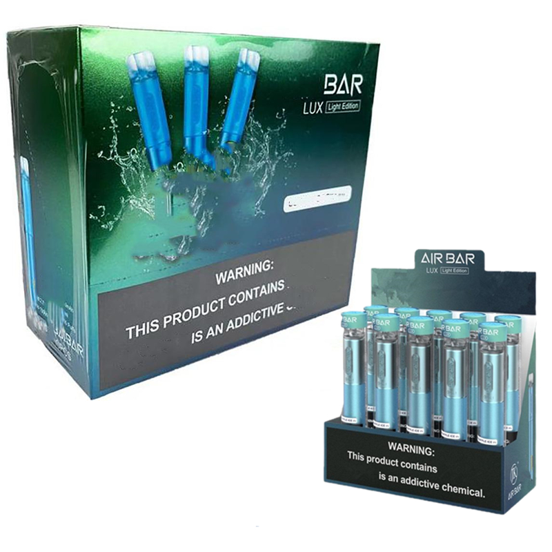 2021 Air Bar Lux Disposable vape pen 1000 puffs 650mah Battery 3.5ml Vape Pods vape Pen Starter Kit vs puff bar plus xxl double bang xxl
2021 Air Bar Lux Disposable vape pen 1000 puffs 650mah Battery 3.5ml Vape Pods vape Pen Starter Kit vs puff bar plus xxl double bang xxl
