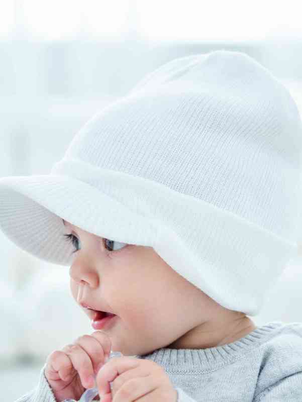 Baby Minimalist Solid Hat SHE01
