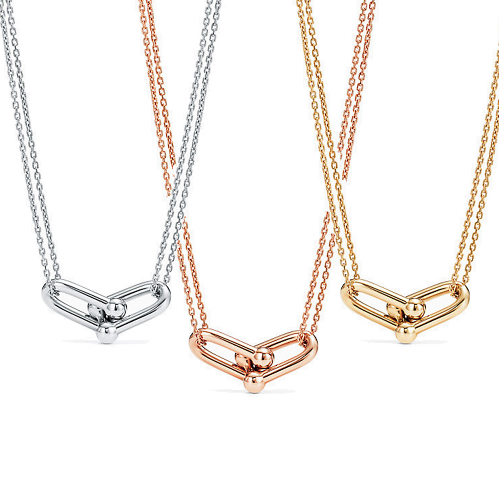 Memnon Jewelry 925 Sterling Silver Double Link Necklaces For Women U-shaped Pendant Necklace With Rose Gold Color Wholesale
Memnon Jewelry 925 Sterling Silver Double Link Necklaces For Women U-shaped Pendant Necklace With Rose Gold Color Wholesale