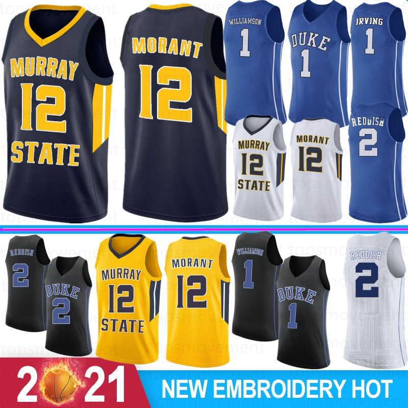 Ja 12 Morant Murray State College Basketball Jerseys NCAA 1 Zion Williamson Duke Blue Devils RJ 5 Barrett 2 Reddis J.J 4 Redick 32 Laettner, Duke daxue
Ja 12 Morant Murray State College Basketball Jerseys NCAA 1 Zion Williamson Duke Blue Devils RJ 5 Barrett 2 Reddis J.J 4 Redick 32 Laettner, Duke daxue