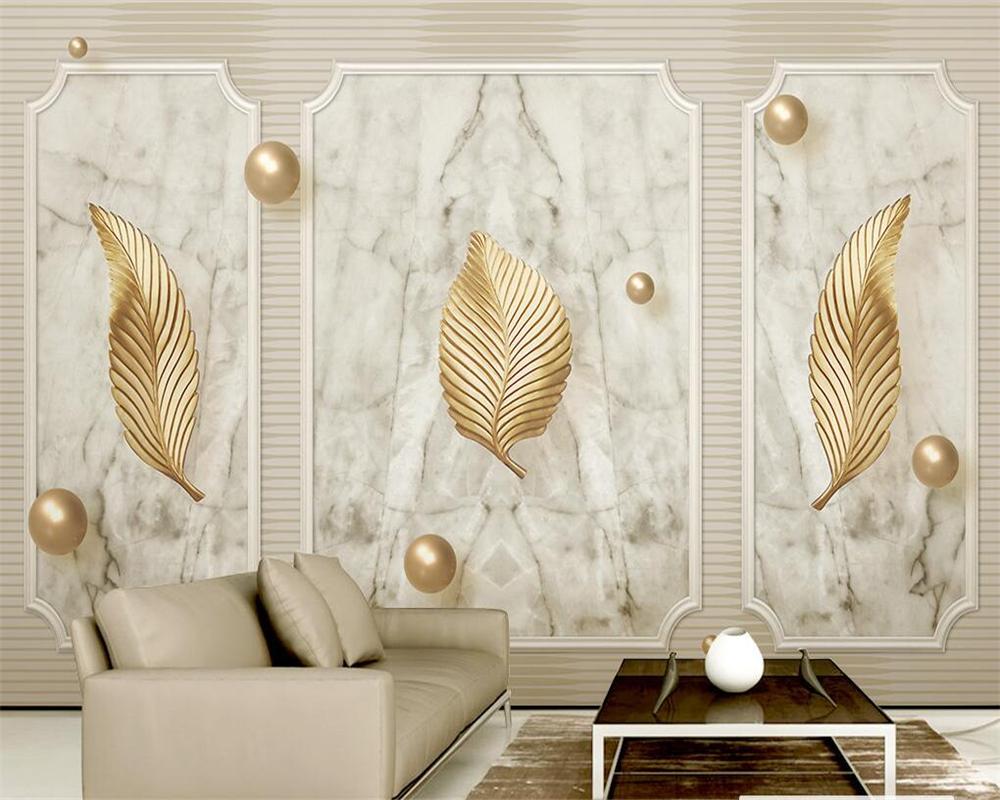 Wallpapers Custom Wallpaper Golden Leaf Ball Mural 3d Stereo Marble Texture Background Wall Living Room Bedroom Decoration Papel De Parede, As pic
Wallpapers Custom Wallpaper Golden Leaf Ball Mural 3d Stereo Marble Texture Background Wall Living Room Bedroom Decoration Papel De Parede, As pic