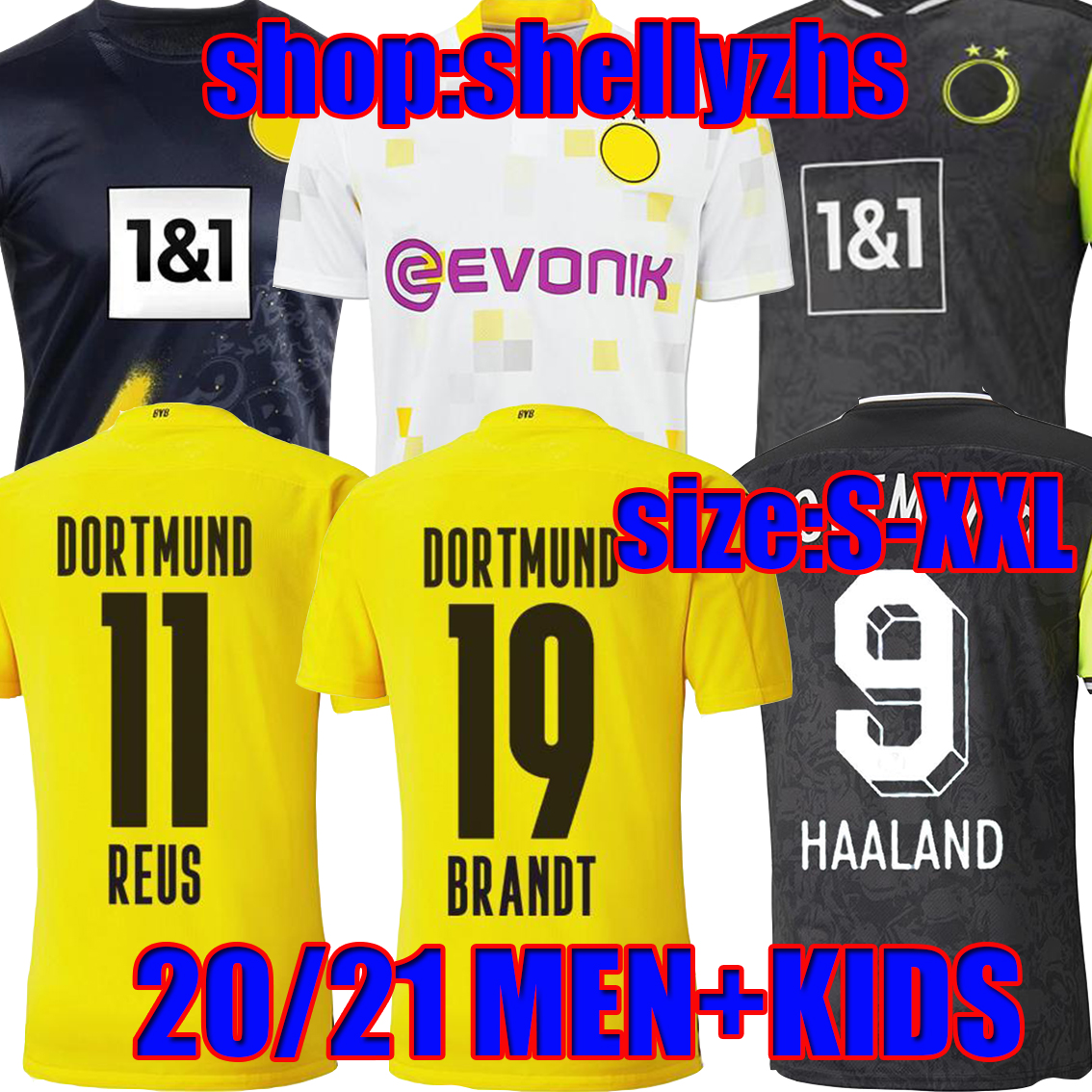 20 21 Limited Edition dortmund soccer jersey HAALAND REUS Borussia 110th 2021 football uniforms BELLINGHAM SANCHO HUMMELS BRANDT men kids ki, Black;yellow
20 21 Limited Edition dortmund soccer jersey HAALAND REUS Borussia 110th 2021 football uniforms BELLINGHAM SANCHO HUMMELS BRANDT men kids ki, Black;yellow