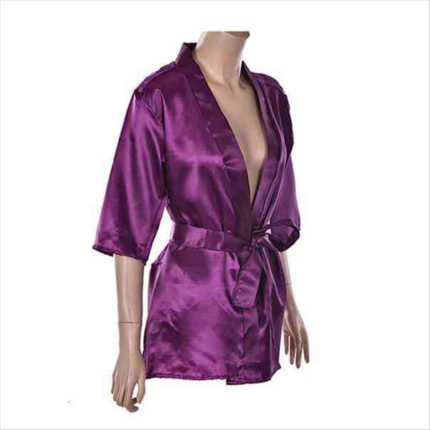 Black Purple Colors Sexy Lingerie Silk Lace Black Kimono Intimate Sleepwear Robe Night Gown, Black;red
Black Purple Colors Sexy Lingerie Silk Lace Black Kimono Intimate Sleepwear Robe Night Gown, Black;red