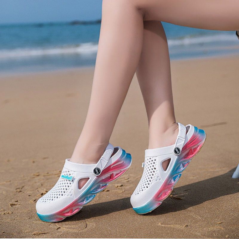 Classic Men Womens Trainer Sports Size Cross-border Summer Slippers Thick-soled Beach Shoes Couple Hole Shoe Outdoors Baotou Sandals Code:25LL-7790, 52659
Classic Men Womens Trainer Sports Size Cross-border Summer Slippers Thick-soled Beach Shoes Couple Hole Shoe Outdoors Baotou Sandals Code:25LL-7790, 52659