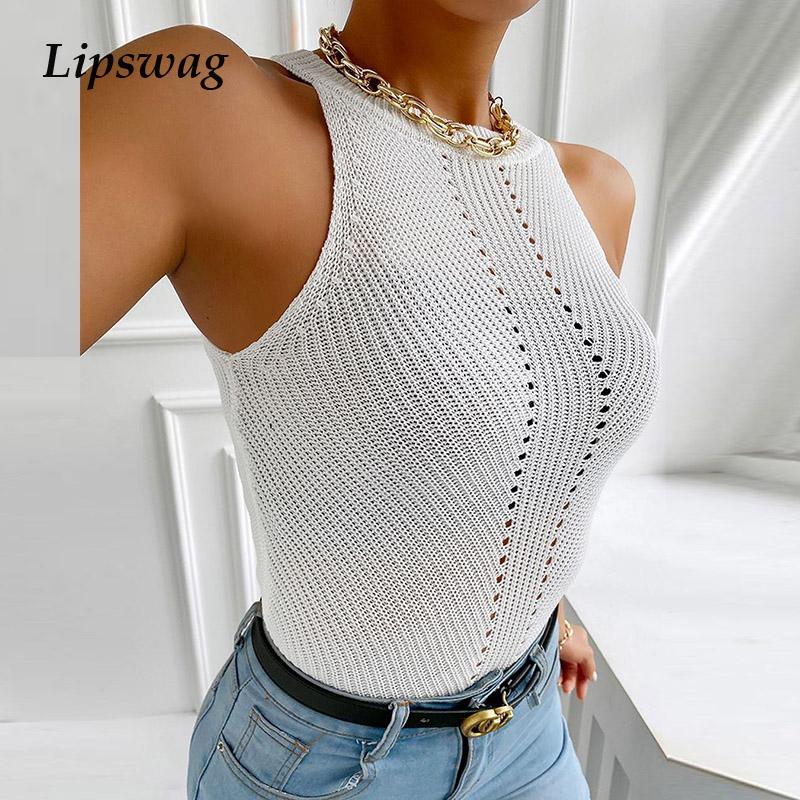 Women's Blouses & Shirts Women Elegant Hollow Out Sleeveless 2021 Spring Casual Round Neck Solid Blusa Ladies Sexy Slim Fit Bodycon Tops, White
Women's Blouses & Shirts Women Elegant Hollow Out Sleeveless 2021 Spring Casual Round Neck Solid Blusa Ladies Sexy Slim Fit Bodycon Tops, White