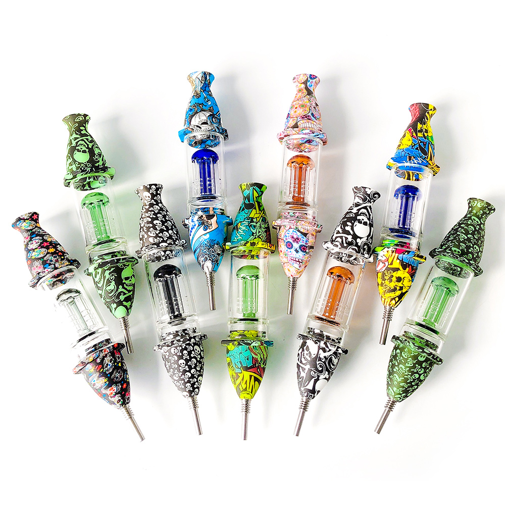 Nectar Collector with 10mm stainless steel tip smoke accessory smoking pipes dab oil rig water bongs
Nectar Collector with 10mm stainless steel tip smoke accessory smoking pipes dab oil rig water bongs