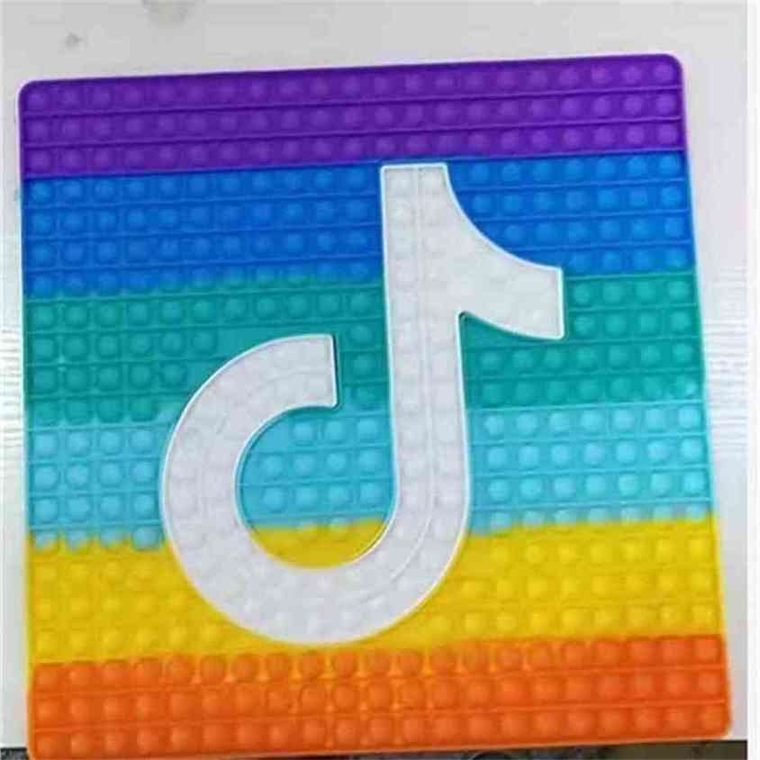 40*40CM Super Giant Large Square Fidget Board Game Sensory Bubble Poppers Toys TikTok Musical Note Big Size Poppet Poo-its Christmas Gift Ea
40*40CM Super Giant Large Square Fidget Board Game Sensory Bubble Poppers Toys TikTok Musical Note Big Size Poppet Poo-its Christmas Gift Ea
