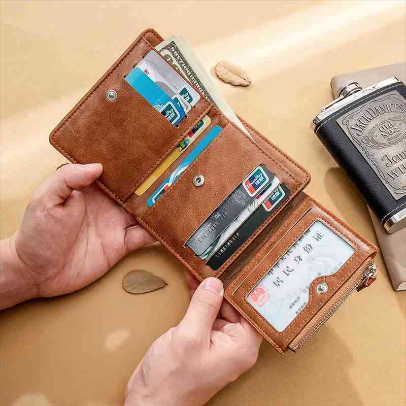 mens wallet casual short three fold small portefeuille homme leather male wallets card holder coin money bag, Red;black
mens wallet casual short three fold small portefeuille homme leather male wallets card holder coin money bag, Red;black