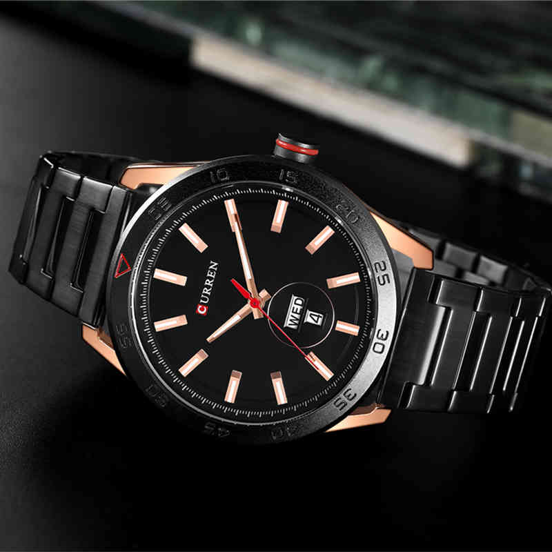 CURREN Mens Watches Top Brand Luxury Sports Wristwatches Quartz Watch Male Date Waterproof Men Fashion Clock Relogio Masculino 210517, Silver
CURREN Mens Watches Top Brand Luxury Sports Wristwatches Quartz Watch Male Date Waterproof Men Fashion Clock Relogio Masculino 210517, Silver