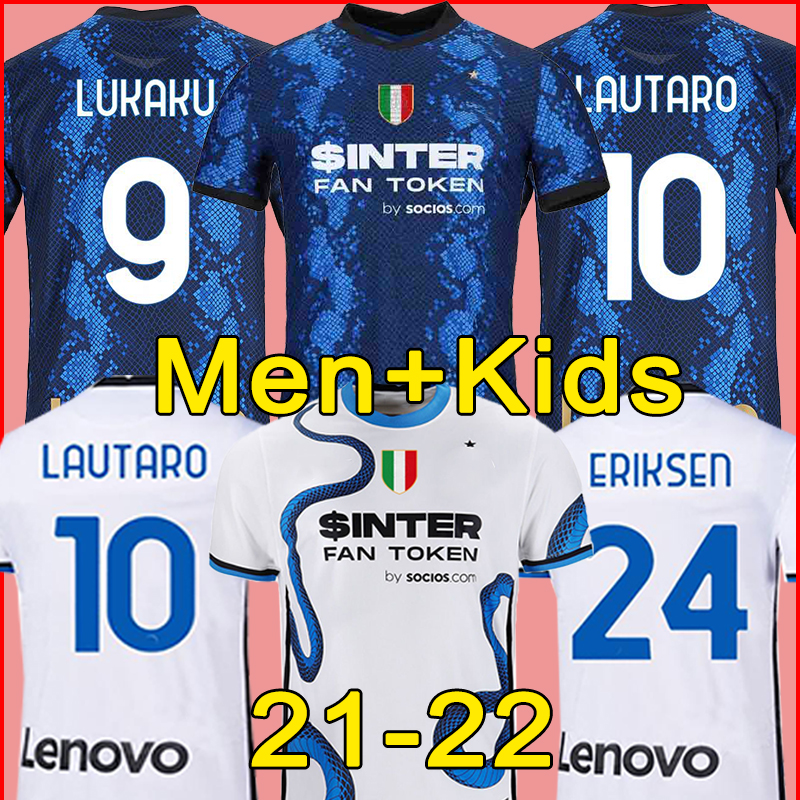 INTER soccer jersey LUKAKU MILAN VIDAL BARELLA LAUTARO ERIKSEN ALEXIS HAKIMI 21 22 football shirt 2021 2022 uniforms men + kids kit 4th fourth home away, 21/22 away+patch1
INTER soccer jersey LUKAKU MILAN VIDAL BARELLA LAUTARO ERIKSEN ALEXIS HAKIMI 21 22 football shirt 2021 2022 uniforms men + kids kit 4th fourth home away, 21/22 away+patch1