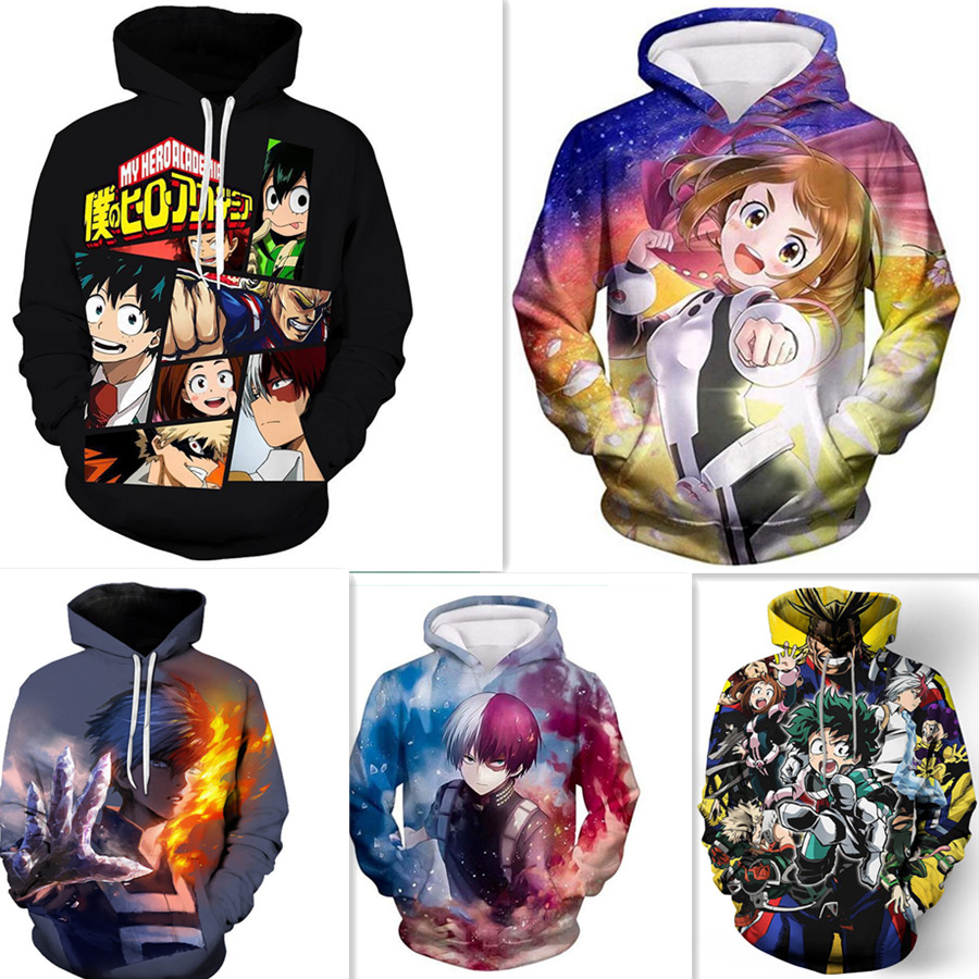 My Hero Academia Unisex Hip hop Hoodies Character Christmas cosplay Pullover sweater cartoon 3D Printed Casual Womens Mens Hoody hooded sweatshirts, Gift(1pairs socks)
My Hero Academia Unisex Hip hop Hoodies Character Christmas cosplay Pullover sweater cartoon 3D Printed Casual Womens Mens Hoody hooded sweatshirts, Gift(1pairs socks)
