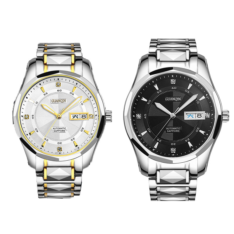 GUANQIN Ladies Watch Waterproof Luminous Automatic Mechanical Watchs Corrosion-Resistant Business Atmosphere, Black
GUANQIN Ladies Watch Waterproof Luminous Automatic Mechanical Watchs Corrosion-Resistant Business Atmosphere, Black