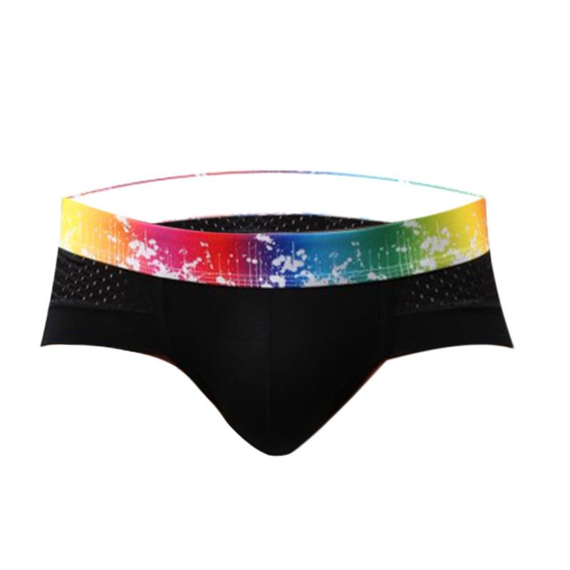 Underpants Men Color-Trimmed Mesh Briefs Modal Low-Rise Fashion Breathable Shorts Men's Color-Edged Low-Waist Fash, Black;white
Underpants Men Color-Trimmed Mesh Briefs Modal Low-Rise Fashion Breathable Shorts Men's Color-Edged Low-Waist Fash, Black;white